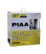 PIAA Plasma Ion Yellow 55 Watt (110Watt) - H7 Halogen 2500K  - $99.00
