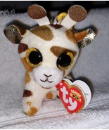 TY MINI BEANIE BOO CLIP Stilts the Giraffe 3.25&quot; NWT - $8.79