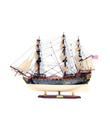 USS Bonhomme Richard Display Wooden Ship Model - $650.00