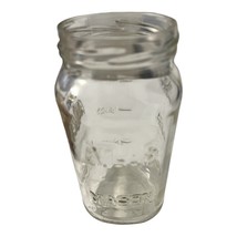 Vintage Atlas Mason Jar – Clear Glass Quart Canning Jar – Mid 20th Century - $276.11 MXN