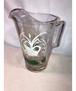 Swan Decorated Pitcher 7 Inch Mint - £15.65 GBP