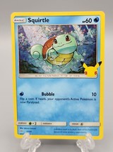 Pokemon Squirtle 17/25 HOLO 25th Anniversary Mcdonalds 2021 Card - £6.21 GBP