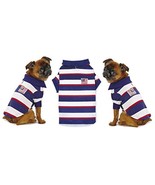 Patriotic Pooch SPF40 Polo Dog Shirt - Red White &amp; Blue Stars &amp; Stripes ... - £18.14 GBP