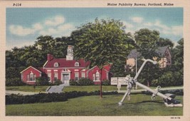 Portland Maine Publicity Bureau ME Postcard D38 - $2.99