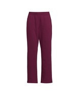 Time and Tru Sweatpants with Pockets Super Soft, Straight Leg, XL, Maroon - £10.25 GBP