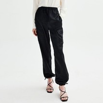 Women&#39;s Rachel Roy Cargo Soft Pants, Size: Medium, Black - $28.99