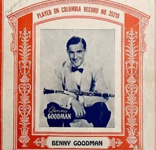 Benny Goodman Swing Jazz 1932 Sheet Music There&#39;ll Be Some Changes Made DWU4 - £7.19 GBP
