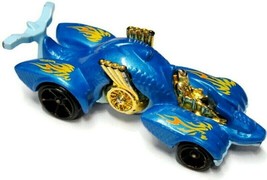 &quot;Knight Draggin&quot; Car Blue 2013 Hot Wheels  - $13.85