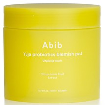 ABIB - Yuja Probiotics Blemish Pad Vitalizing Touch 461329 60pads(D0112H... - $19.86