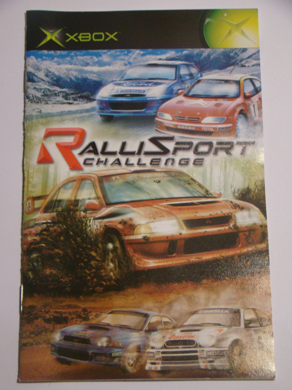 XBOX - RALLI SPORT CHALLENGE (Replacement Manual) - Manuals, Inserts ...