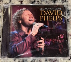 Legacy of Love: David Phelps Live Audio CD By David Phelps New Sealed - $19.79
