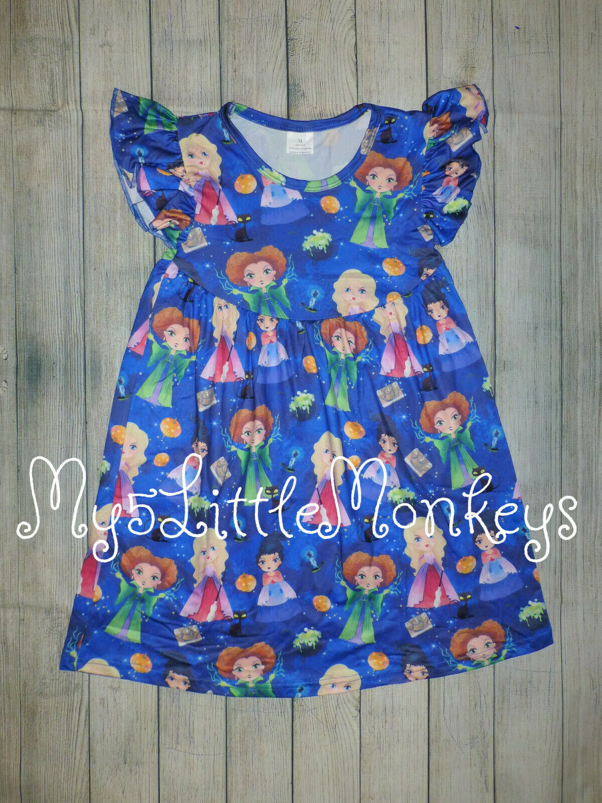 NEW Boutique Hocus Pocus Girls Sleeveless Halloween Dress - $3.99+