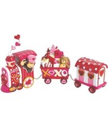 Valentine Tabletop Love Express Train - Cute 3 Piece Set - Valentine&#39;s D... - $70.35 CAD