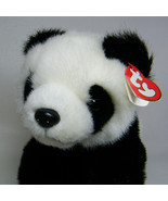 Ty Beanie Buddies BAMBOO Plush Panda w/Tags 1997 Retired - £8.03 GBP