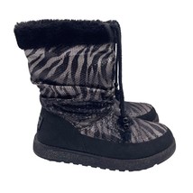 Skechers Australia Keepsakes Sequin Zebra Crossing Boots Black Womens Si... - $39.59