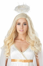 Golden Angel Blonde Adult Wig - £31.62 GBP
