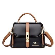 Fashionable Womens Lock Small Square Bag Ladies Designer High Quality Leather Sh - £40.23 GBP