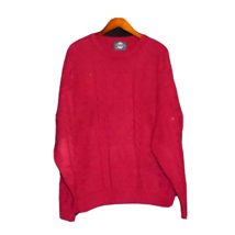 Large Vintage JANTZEN Mens Red Sweater Geometric Made in USA - £11.57 GBP