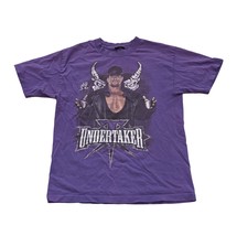 Vintage 2000&#39;s WWE The Undertaker Wrestling T-Shirt Purple Men&#39;s Small - $644.81 MXN