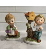 Vintage NAPCOWARE Porcelain Figurines - 2 pc set - $18.00