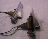 1966 CHRYSLER NEW YORKER FRONT FENDER MOUNTED TURN SIGNALS - NICE OEM PAIR - $112.49