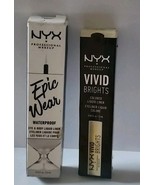 2 Nyx Epic Wear WHITE Liquid Liner Waterproof/Nyx Vivid Brights VBL04 - $276.07 MXN