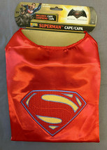 BATMAN VS. SUPERMAN THE MOVIE: SUPERMAN CAPE ONE SIZE 7+ SIZE - $12.82