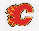 Calgary Flames Decal Helmet Hard Hat Window Laptop up to 14&quot; FREE TRACKING - $2.99+