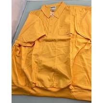 King Size Men Polo Shirt Short Sleeve Yellow 4XB 4XL Big - £19.76 GBP