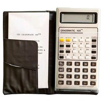 Gradematic 100 Calculator 1983 Vintage Calculated Industries Tested w/ C... - $69.69 CAD