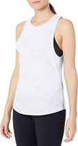 Under Armour Women&#39;s Coolswitch Workout Muscle Tank Top, White, Large - £19.54 GBP