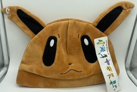 New With Tags Rare Plush Eevee Pokémon Hat Pokemon Center 2012 - $28.04