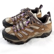 Merrell Moab Waterproof Hiking Trail Shoes Lace Up Earth Orchid Womens 8.5 - £43.65 GBP