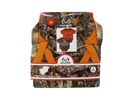 Realtree 2 Pack Camouflage Baby One Piece Bodysuit - New - 18 mths - £5.38 GBP