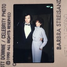 VTG 1980 Barbara Streisand Neil Diamond Celebrity Color Photo Transparency Slide - £10.93 GBP