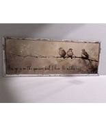 e4His Eye is on the Sparrow Vintage Wall Art - $16.00