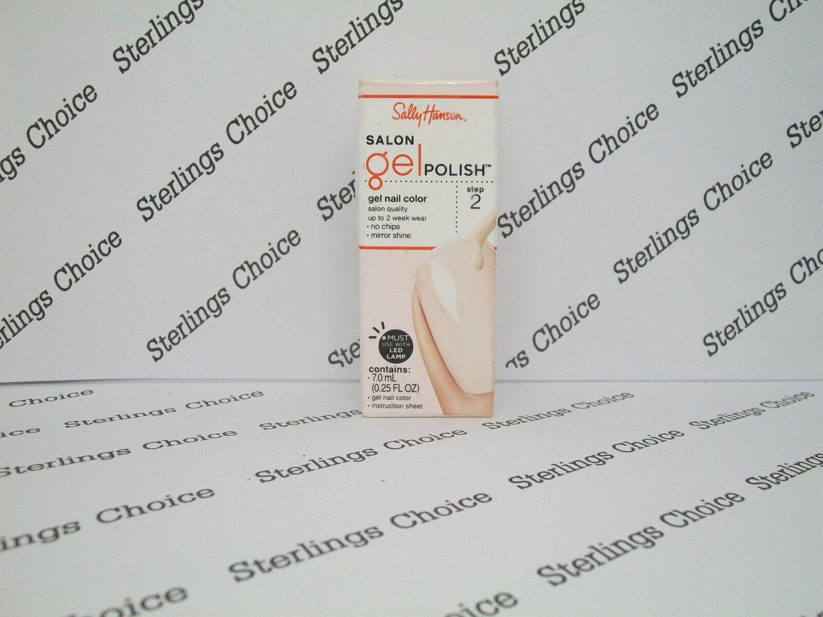 Sally Hansen Salon Gel Polish Gel Nail Color #120 Sheer Ecstasy - $7.86