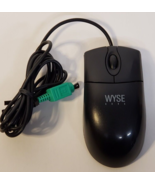 Wyse Dell 770510-21L PS-2 Scroll Wired BLACK Optical Mouse MO42KOP PS/2 - £6.23 GBP