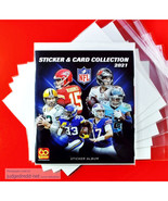 Sticker Album NFL Sticker &amp; Card Panini Collectors Size3 Bags and Boards... - $27.81