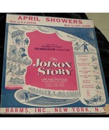 April Showers, Louis Silvers, B.G. DeSylva, 1921   OLD SHEET MUSIC - £4.72 GBP