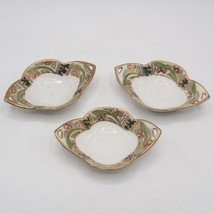 Antique Floral Hand Painted Nippon Small Dish Ring Tray Lot Morimura &quot;M&quot; - £20.23 GBP