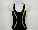 Bolle Women&#39;s Athletic Racer-back Tank Top Size XS Green Heathered TO15 - $7.91