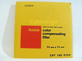 Kodak CC05Y 1496769 Color Compensating 75mm x 75mm Filter PREOWNED - £12.80 GBP