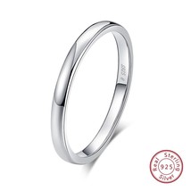 Effie Queen 925 Sterling Silver Rings for Women Wedding Engagement Rings AAAA Zi - £19.97 GBP