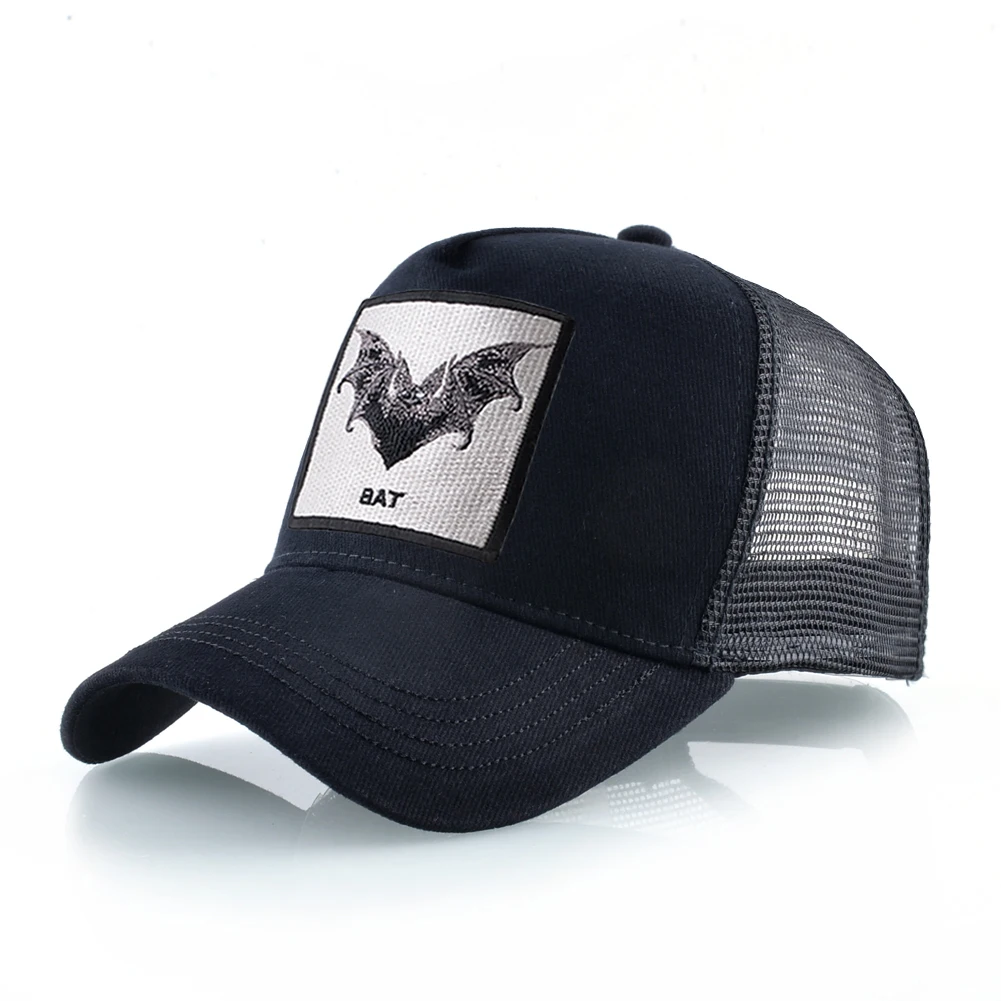 Baseball Cap With Bat Embroidery Four Seasons Snapback Trucker Caps Men Women Fa - £82.06 GBP