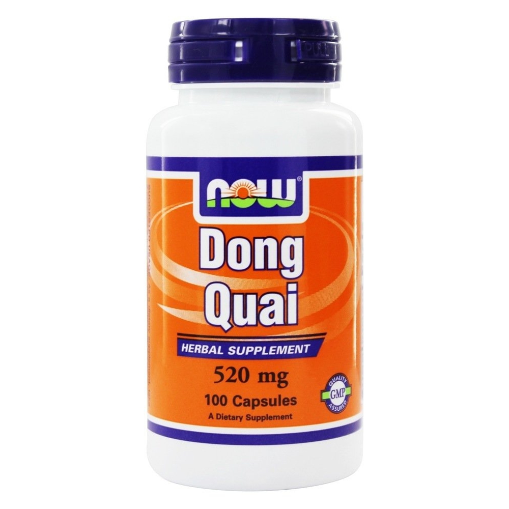 NOW Foods Dong Quai 520 mg., 100 Capsules - $9.79