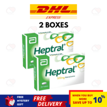 2 X Abbot Heptral 500MG Ademettione Liver Supplements 20 Tablets FREE SH... - $127.61