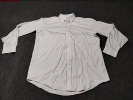 Brooks Brothers Shirt Men 15 1 / 2 Gray Striped Madison Original Polo Dress - $27.77