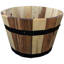 Avera Products AWP304130 13 x 8.25 RND Round Barrel Planter, 13&quot; x 8.25&quot; - $65.70 CAD