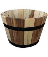 Avera Products AWP304130 13 x 8.25 RND Round Barrel Planter, 13&quot; x 8.25&quot; - $65.70 CAD